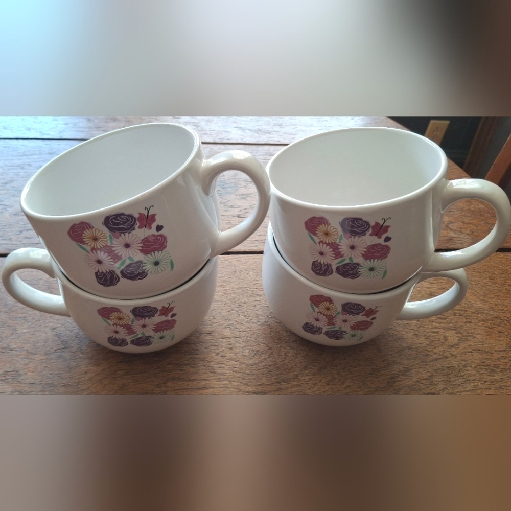 Cappuccino Coffee Mug Set Of 4